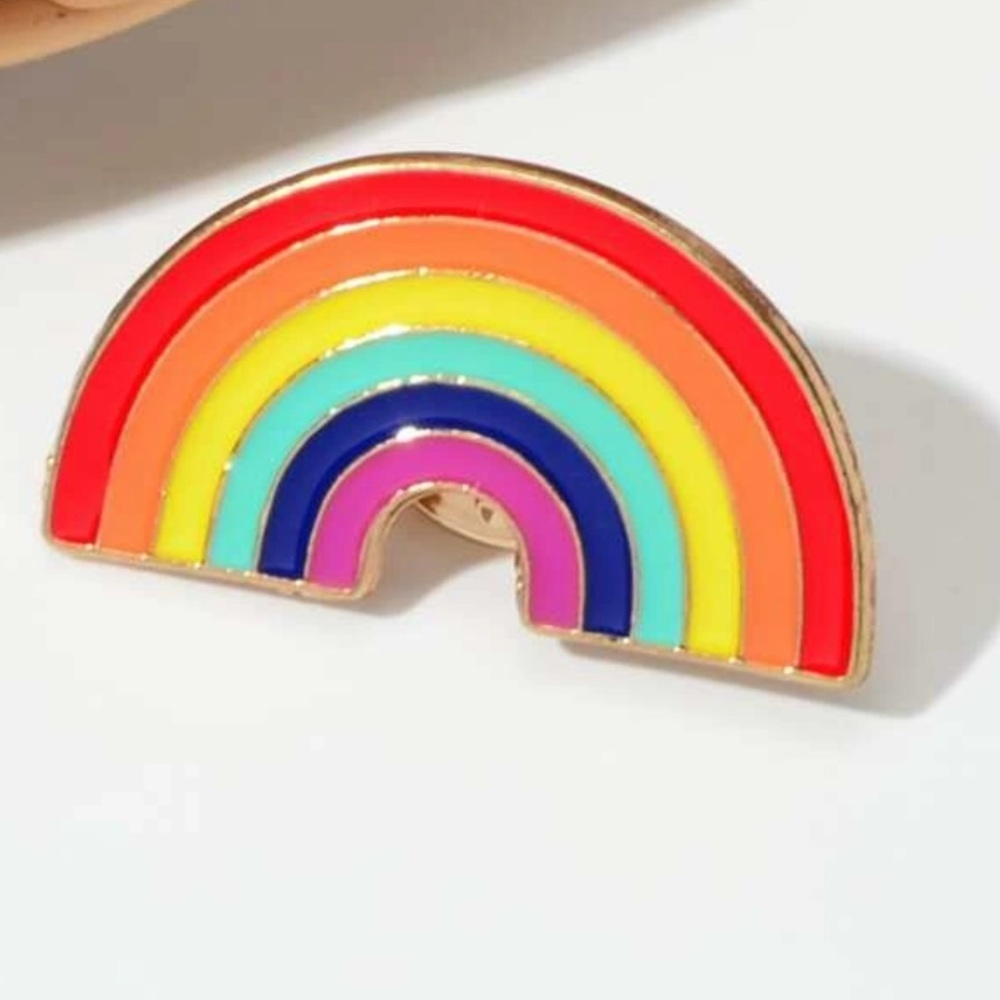 NEW Show Your Pride - Rainbow Brooch